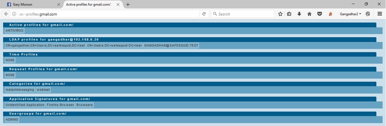 Check ANTIVIRUS profiles applicability