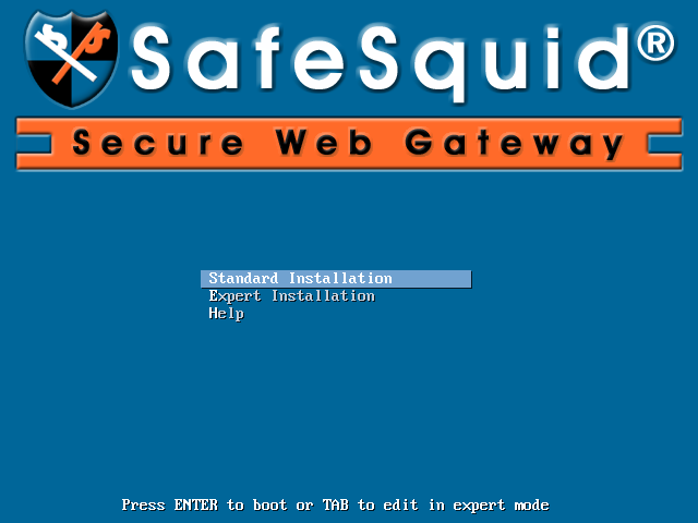 SafeSquid Secure Web Gateway installation 