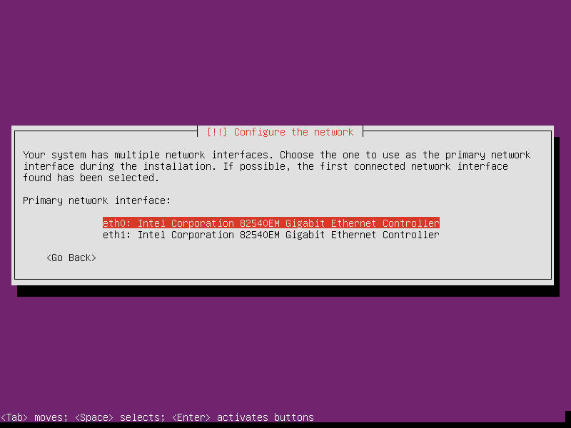 Selecting the interface that has Internet connectivity as the primary