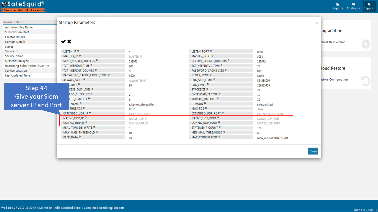 give your server IP and Port 